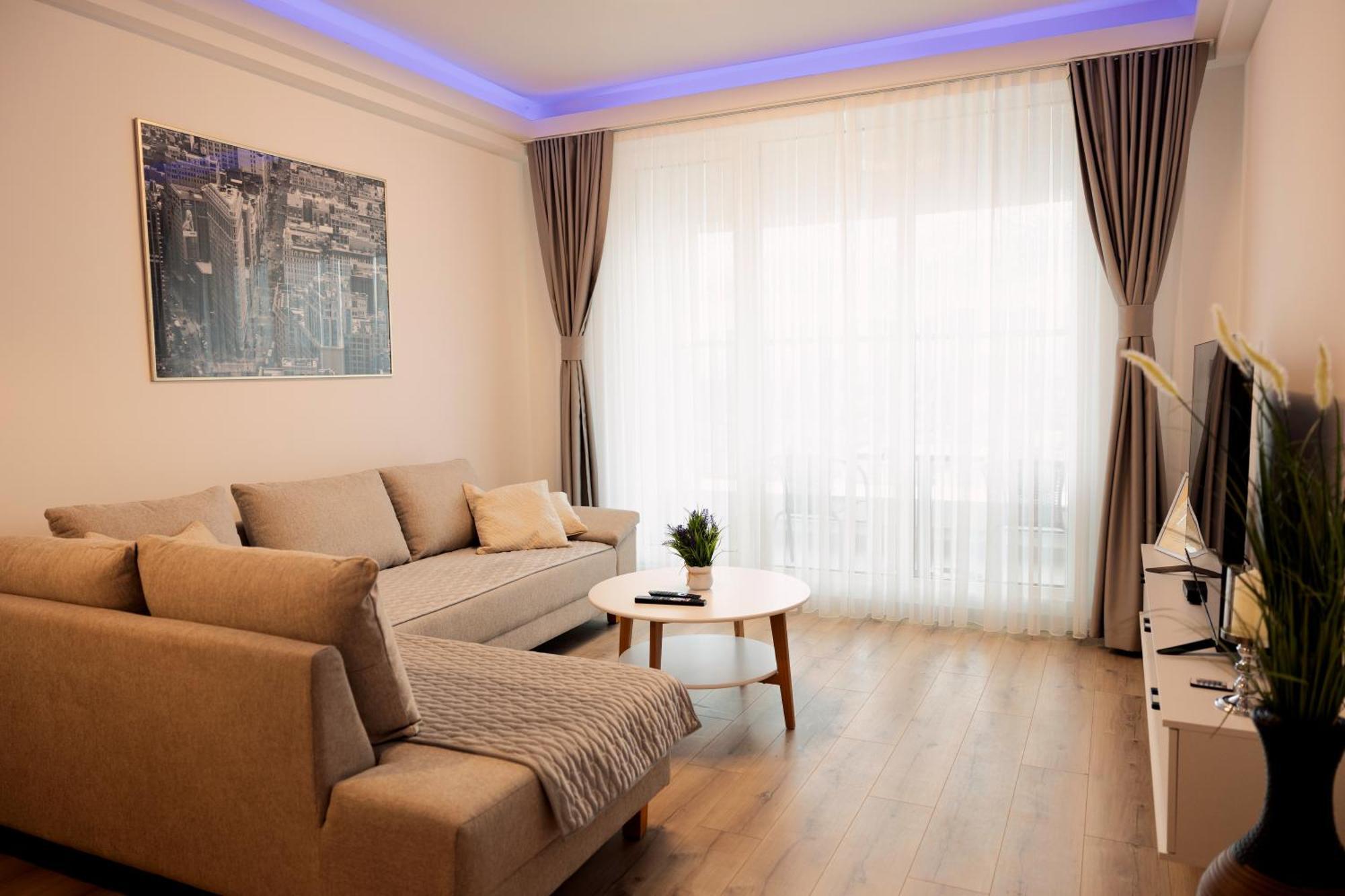 33Rd Floor Twin Apartments In Cevahir Sky City Complex With Pool, Spa, Fitness And Parking Included In Price Скопье Экстерьер фото