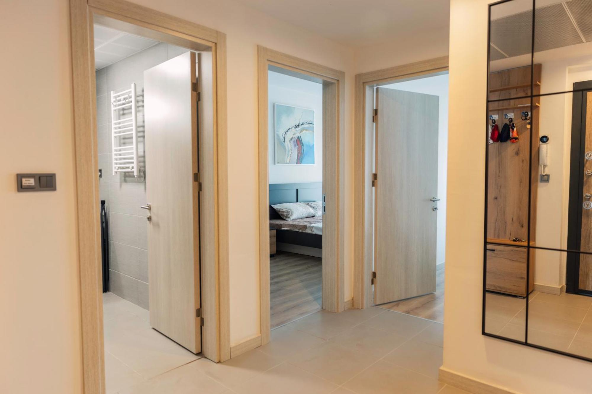 33Rd Floor Twin Apartments In Cevahir Sky City Complex With Pool, Spa, Fitness And Parking Included In Price Скопье Экстерьер фото